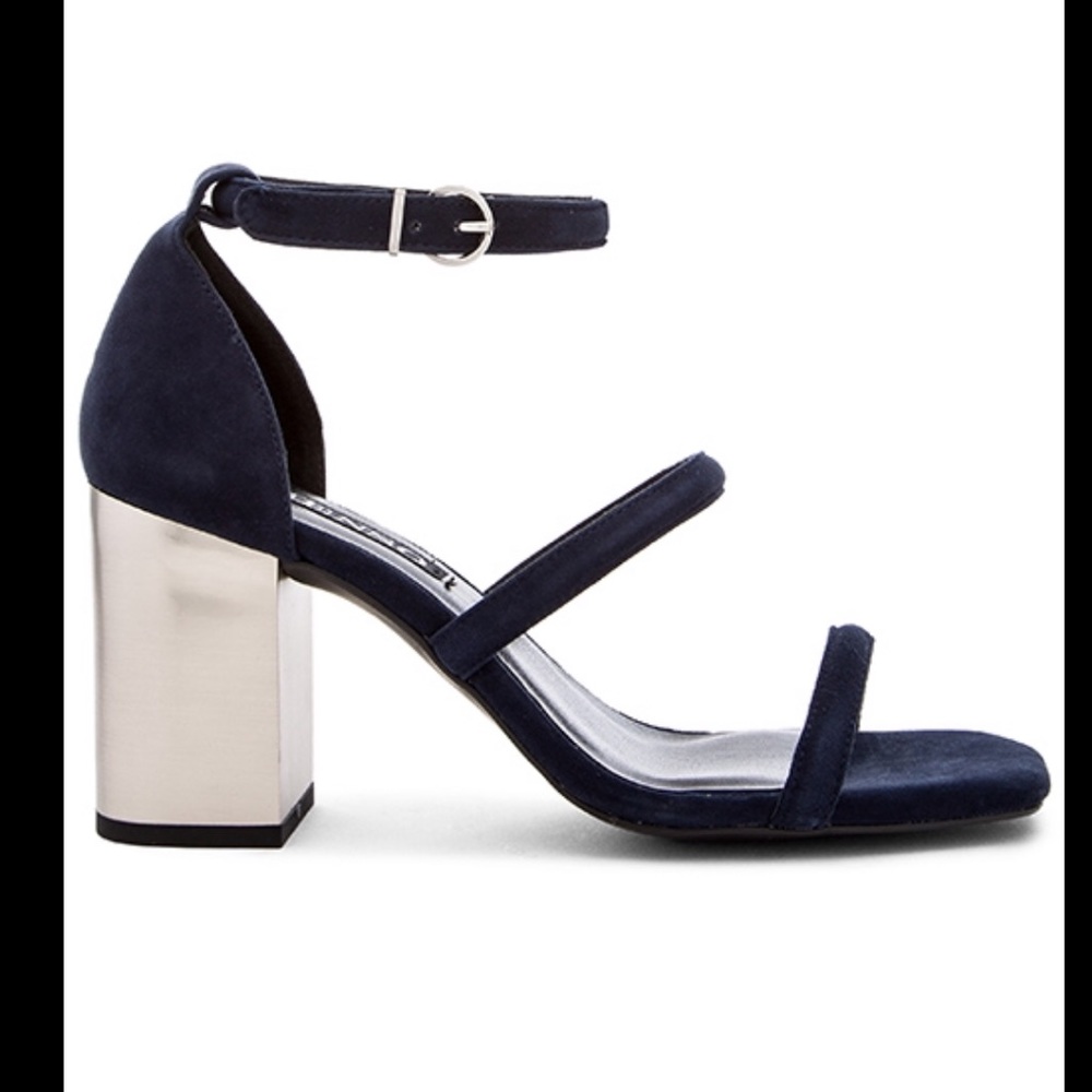 Senso Robbie V Heel Blue Suede EU 38 / US 8